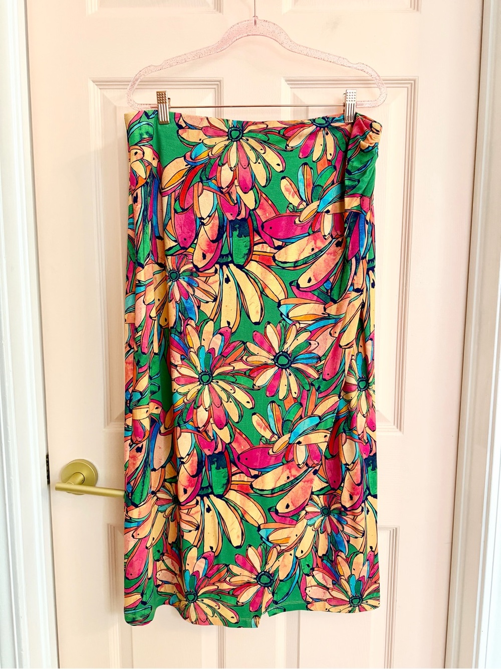 Colorful farm Rio banana skirt